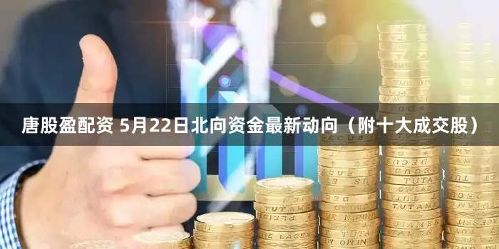 唐股盈配资 5月22日北向资金最新动向（附十大成交股）
